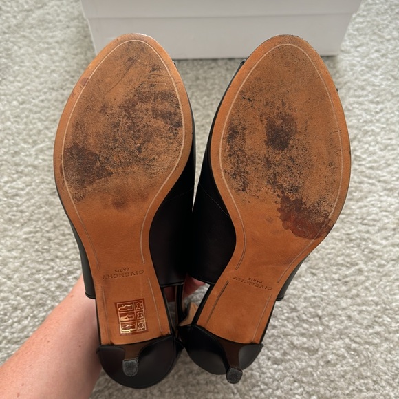 GIVENCHY Black Lace Up Heels - Picture 12 of 16